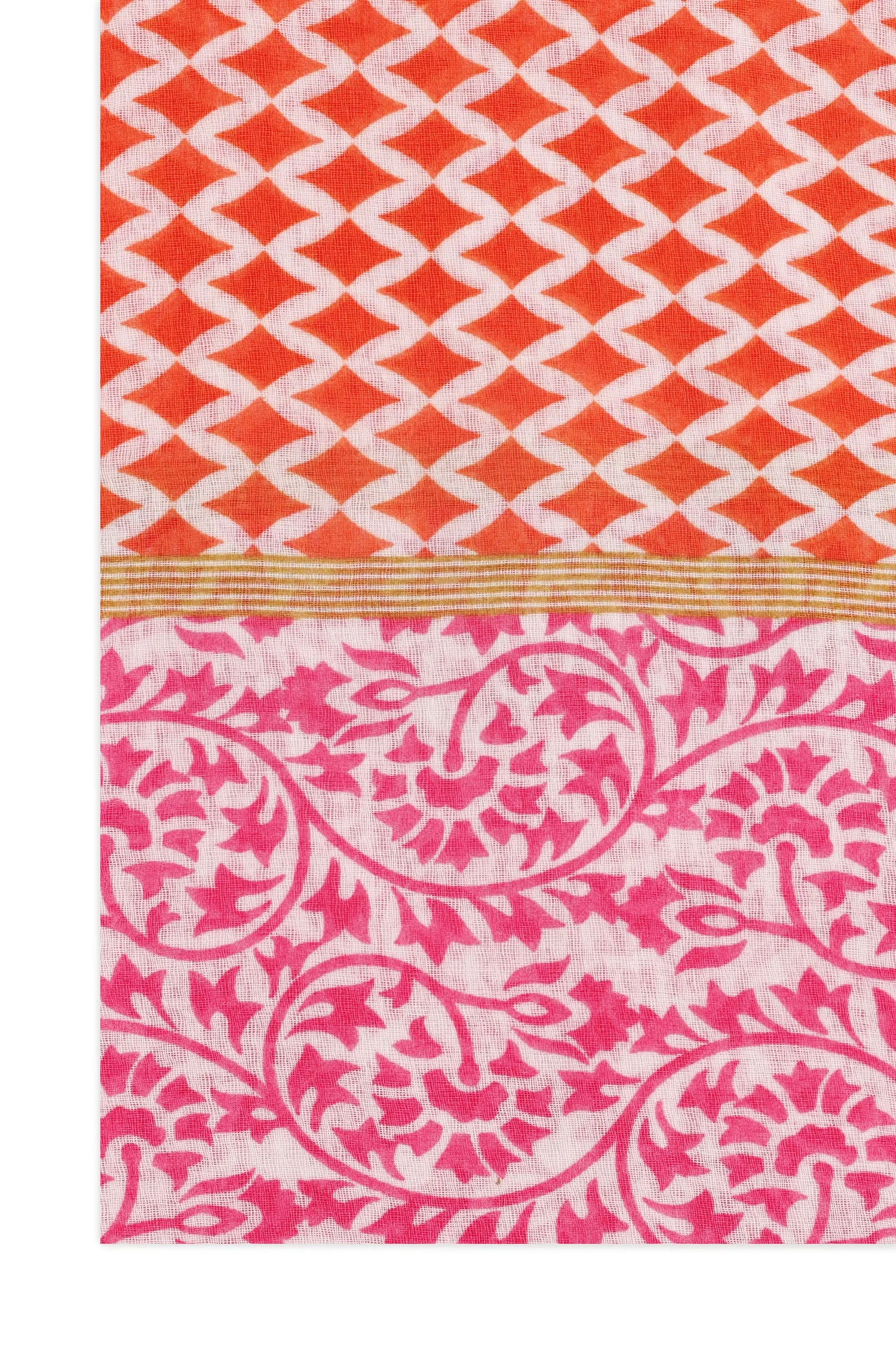 COTTON BREEZE SCARF-ORANGE