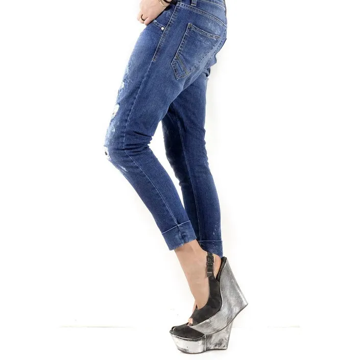 Sexy Woman Jeans Donna