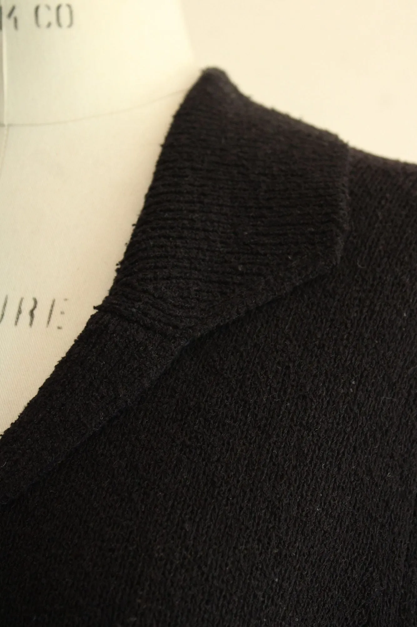 Vintage 1990s 2000s NWT Sag Harbor Black Short Sleeve Cardigan